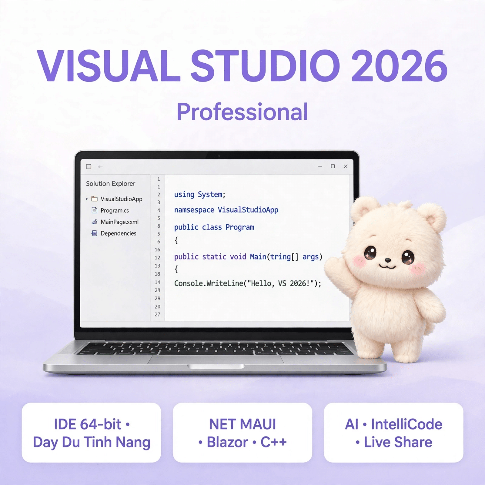 Microsoft Visual Studio Professional 2026