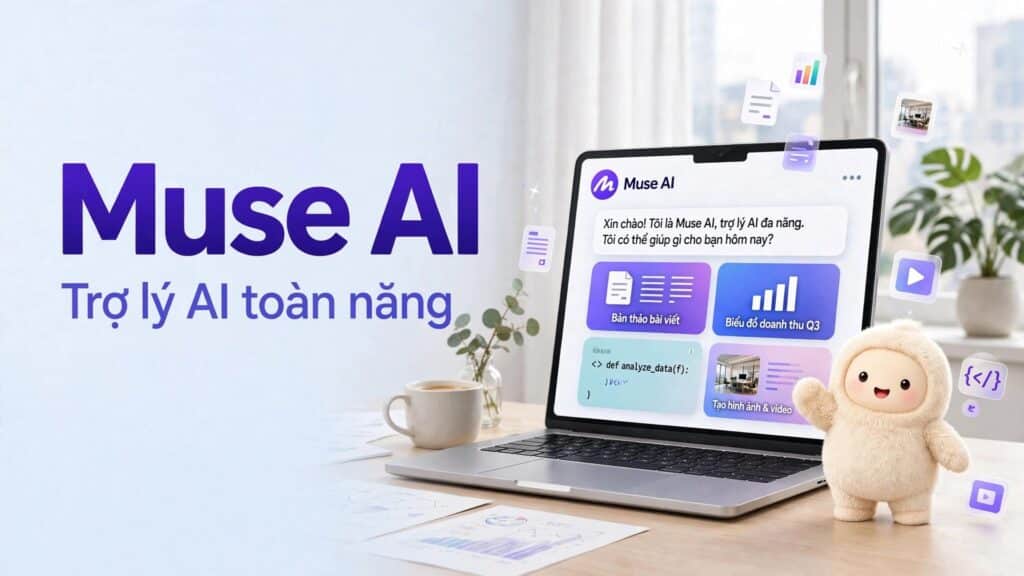 Muse AI – Trợ lý trí tuệ nhân tạo toàn năng.