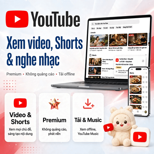 YouTube Premium 1 YouTube Premium